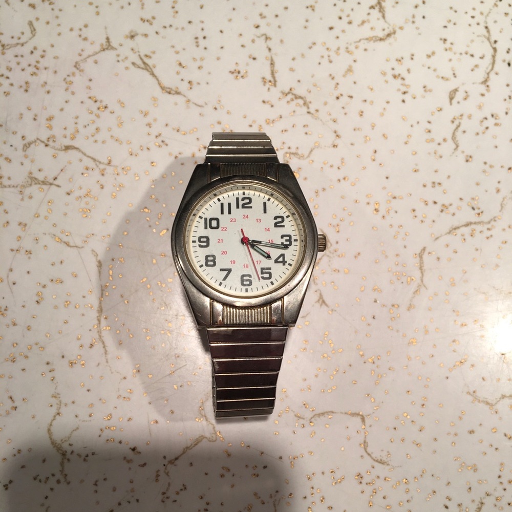 Men’s stainless steel watch